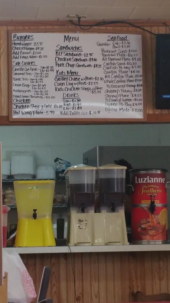 Chism's Diner Menu image 3